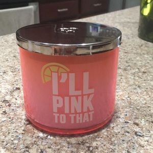 PINK Victoria Secret Candle